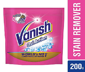 Vanish Oxi Powder -200 gm Action Stain Remover Washing  