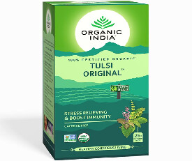 Organic India Tulsi Original Tea, 25 Infusion Tea Bags (245)