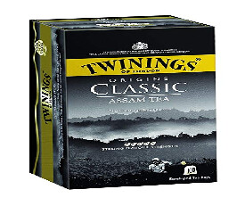 Twinings Classic Assam Tea - 100 Tea Bags (950)