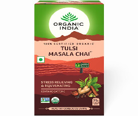 Organic India Tulsi Masala Chai 25 Tea Bags (215)