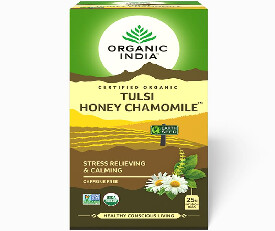 Organic India Tulsi, Honey Chamomile, 25 Tea Bags (245)