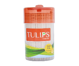 Tulips Wooden Toothpicks 250 Sticks