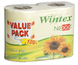 Wintex Nexxt Value Pack Toilet Rolls (Pack of 4 rolls)