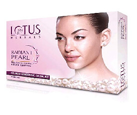 Lotus Herbals Radiant Pearl Cellular Lightening Facial Kit (995)