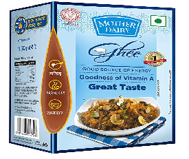 Mother Dairy Pure Healthy Ghee, 1L Mother Dairy Pure Healthy Ghee, 1L