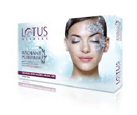 Lotus Herbals Radiant Platinum Facial Kit (1325)