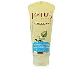 Lotus Herbals Jojobawash Active Milli Capsules Nourishing Face Wash, 120g (235)