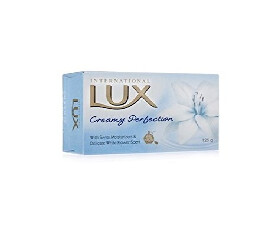 Lux International Creamy White Soap, 125gm (Pack Of 4 Pcs )