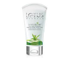 Lotus Herbals Whiteglow 3-in-1 Deep Cleansing Facial Foam - 100g (295)