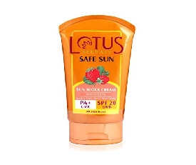 Lotus Herbals Safe Sun Block Cream SPF 20, 100g (315)