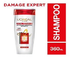 Loreal Paris Total Repair 5 Advanced Repairing Shampoo, 360ml (399)