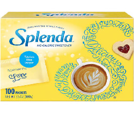 Splenda No Calorie Sweetener - 100 Sachets