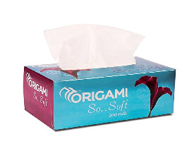 Origami So Soft 2 Ply Face Tissue Box - 200 Pulls 