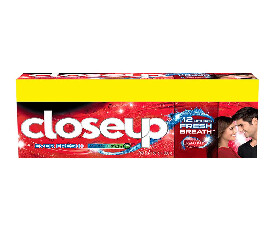 Closeup RED Gel Toothpaste Value Saver Pack, 2x150g