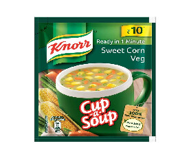 Knorr Instant Veg Soup - Sweet Corn 10gm (Pack Of 6 Pcs)