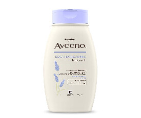 Aveeno Soothing and Calming (Purrple) Body Wash, Transparent, 354 ml