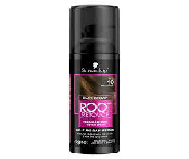 Schwarzkopf Root RetouchTemporary Root Cover Spray for InstantGreyCoverage -Brown 499
