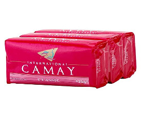 Camay Classic Soap 125gm (Pack of 3)(Red)