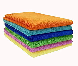 Microfiber Dusting Towel Set - (Pack Of 6)