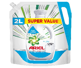 Ariel Matic Liquid Detergent, Top Load, 2 Litre Pouch 