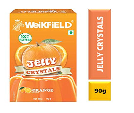 Weikfield Jelly Crystals, Orange, 90g