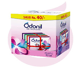 Odonil Toilet Air Freshener - 40g Mix (Pack Of 5) (205)