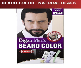 Bigen Mens Beard Color, Natural Black B101
