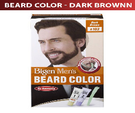 Bigen Mens Beard Color, Dark Brown B103