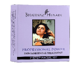 Shahnaz Husain Skin Whitening Treatment 7 Steps Facial Kit (48gm + 15ml)(375)