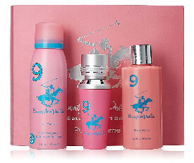 Beverly Hills Polo Club Gift Set for Women (Perfume, Shower Gel and Deo)