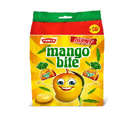 Parle Mango Bite Candy (Pack Of 50 Pcs)