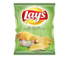Lays Cream &amp; Onion Chips 90gm