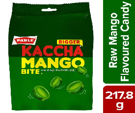 Parle Kaccha Mango Bite Candy (Pack Of 50 Pcs)