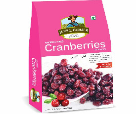 Jewel Farmer Dried Cranberries 250gm (Box Pack)