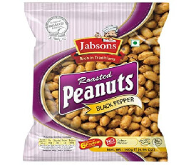 Jabsons Black Pepper Peanut 140gm