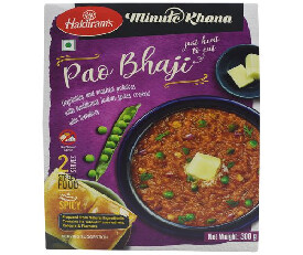 Haldiram Pao Bhaji 300gm (Ready To Eat)