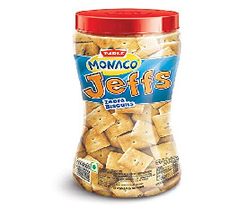 Parle Monaco Jeffs Biscuit Jar 200gm