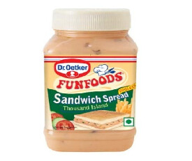 Dr. Oetker Funfoods Sandwich Spread Thousand Island Eggless 250gm 