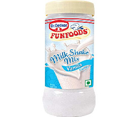 Dr. Oetker Funfoods Mix Milkshake Powder Vanilla Flavour 200gm
