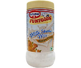 Dr. Oetker Funfoods Mix Milkshake Powder Almond Elaichi Flavour 200gm