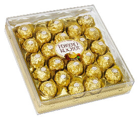 Ferrero Rocher Chocolate (Pack Of 24 Pcs)