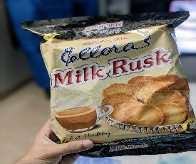 Elloras Milk Rusk Gol 400gm