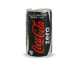 Coke Zero Can Mini 180ml (Pack Of 6 Pieces)