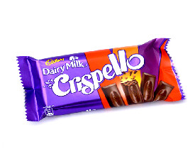 Cadbury Dairy Milk Chocolate Crispello 35gm (MRP 45)