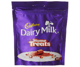 Cadbury Dairy Milk Chocolate Home Treat 98 g (Pack Of 14 Pcs)