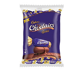 Cadbury Choclairs Gold Birthday Pack, 330 g (Pack Of 60 Pcs)
