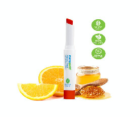 Mamaearth Vitamin C Tinted 100% Natural Lip Balm with Vitamin C &amp; Honey - 2.0gm (299)