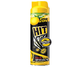 HIT LEMON Spray Mosquito &amp; Fly Pesticide Spray, Lime Fragrance - 625ml