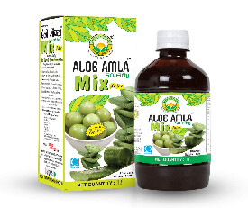 Basic Ayurveda Aloe Amla 50-fifty Juice 500ml (MRP 155)