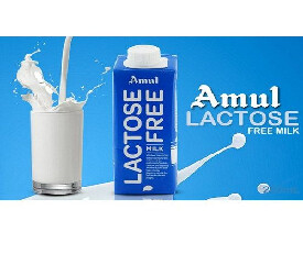 Amul Lactose Free Milk 250ml (Pack Of 32Pcs)